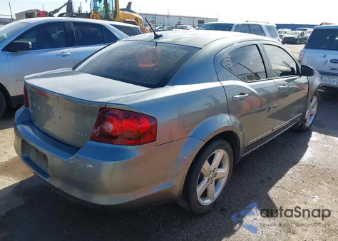 2013 Dodge Avenger Sxt from USA, damaged, VIN 1C3CDZCB8DN664062
